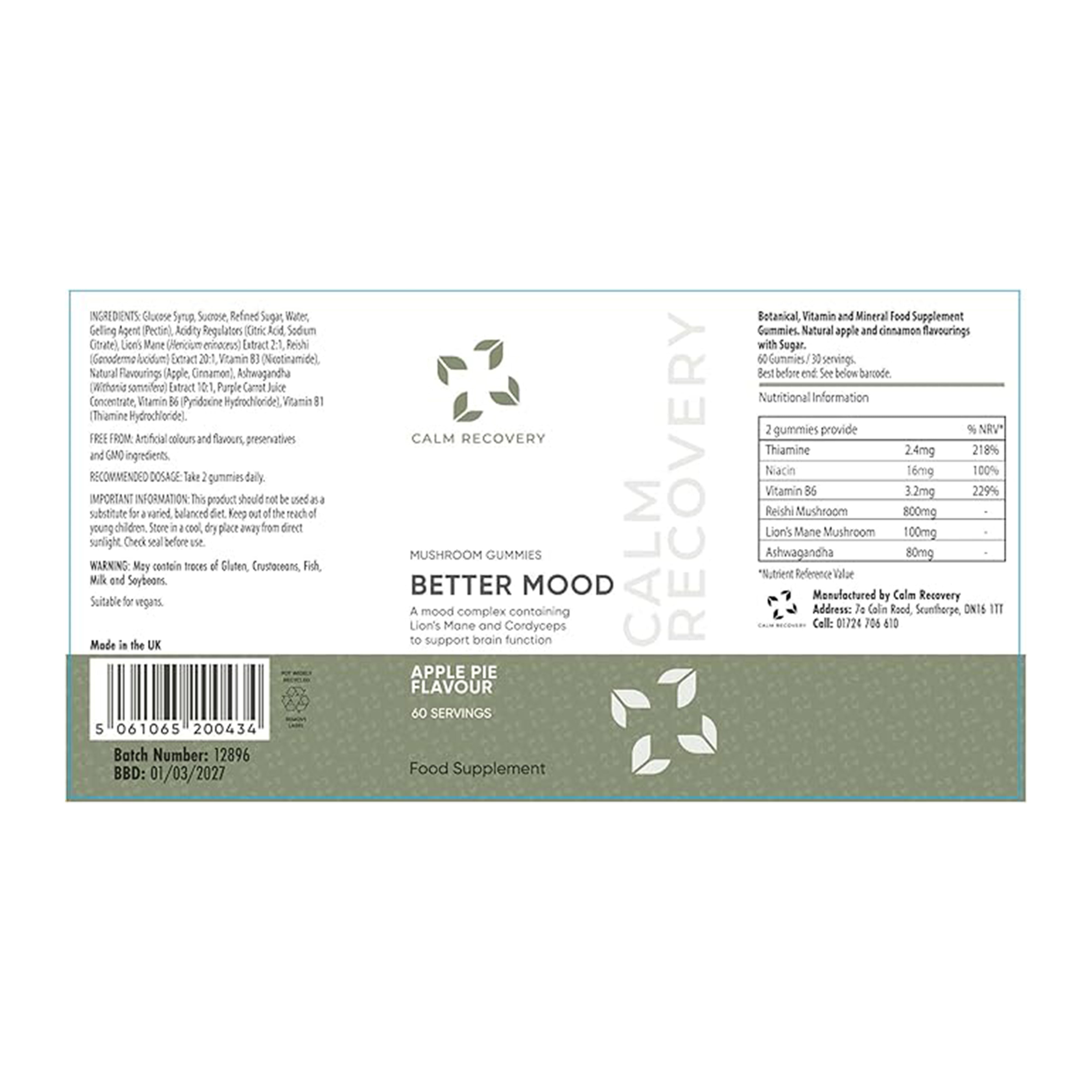 Better Sleep Reishi Mushroom Gummies