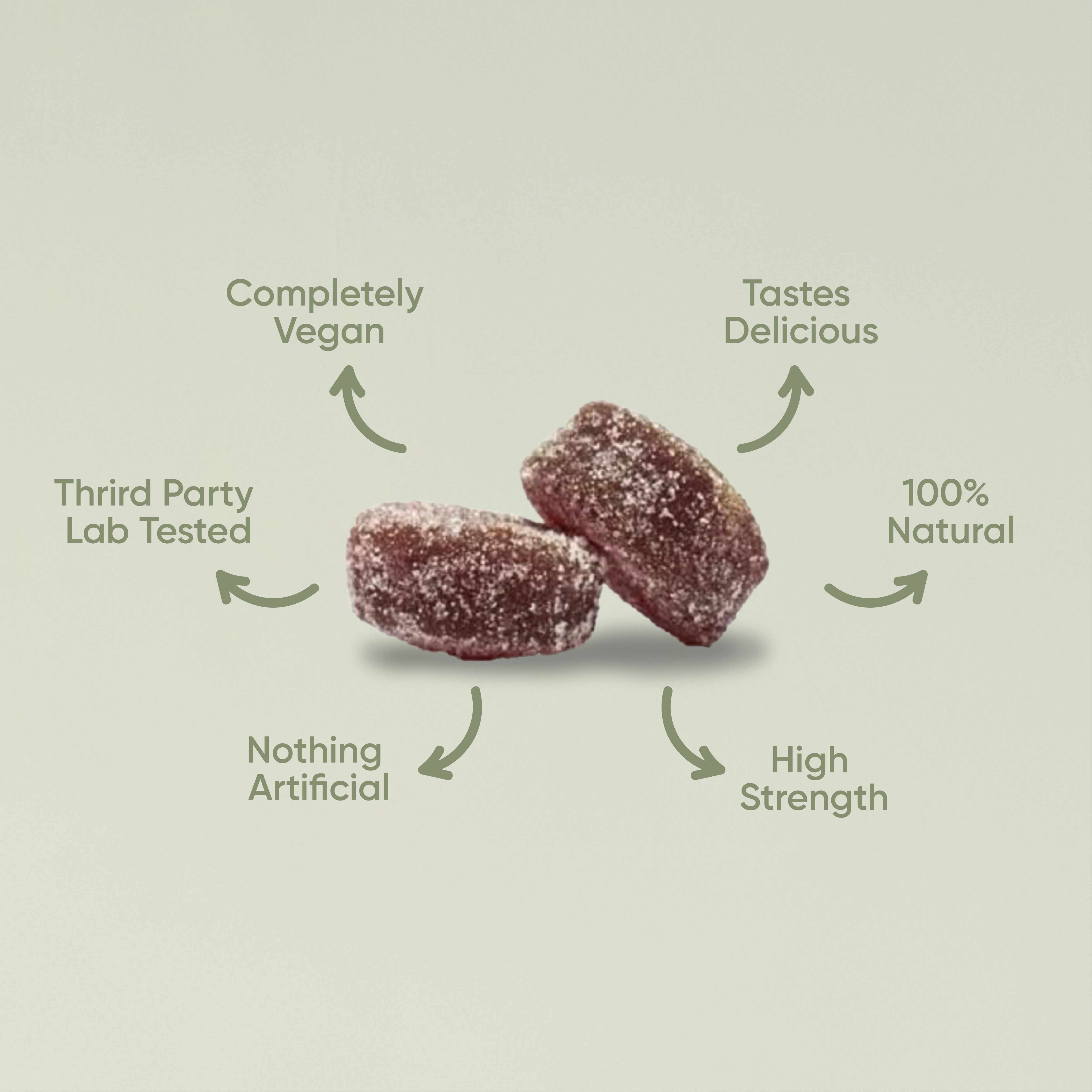 The benefits of Calm Recovery gummies